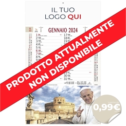 Calendario papa Francesco personalizzato
