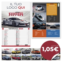 Calendario Auto Sportive personalizzato