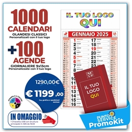 PromoKit Calendario silhouette TAGLIA XL