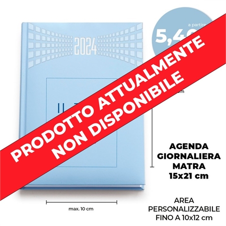 Agende giornaliere personalizzate con il logo