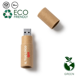 Chiavette USB in cartone riciclato personalizzate - Viken