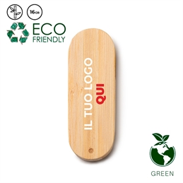 Chiavette usb in bambù personalizzate - Gudar