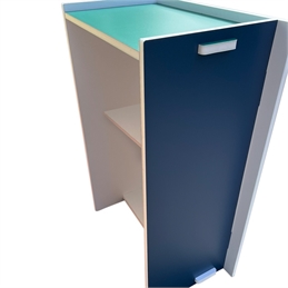 Desk promozionale Simona con ripiani