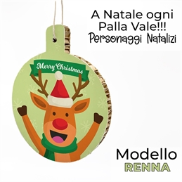A Natale Ogni Palla Vale - Personaggi Natalizi - Renna
