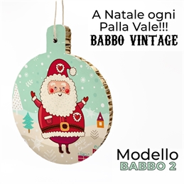 A Natale Ogni Palla Vale - Babbo Vintage - Babbo2