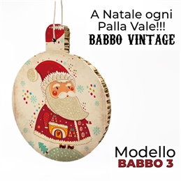 A Natale Ogni Palla Vale - Babbo Vintage - Babbo3