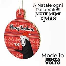 A Natale Ogni Palla Vale - Meme Xmas - Senza Volto