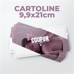 Cartoline 9,9x21 cm - Stampa FAST - Consegna in 24H