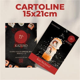 Cartoline 15x21 cm - Stampa FAST - Consegna in 24H