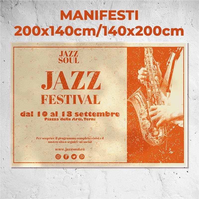 Manifesti 200x140 cm