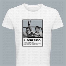 T-Shirt Pantoni Cinematografici - Il Sorpasso - Pantone 429C