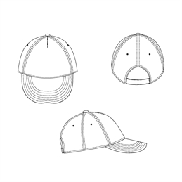 Cappellini con visiera personalizzati specifiche