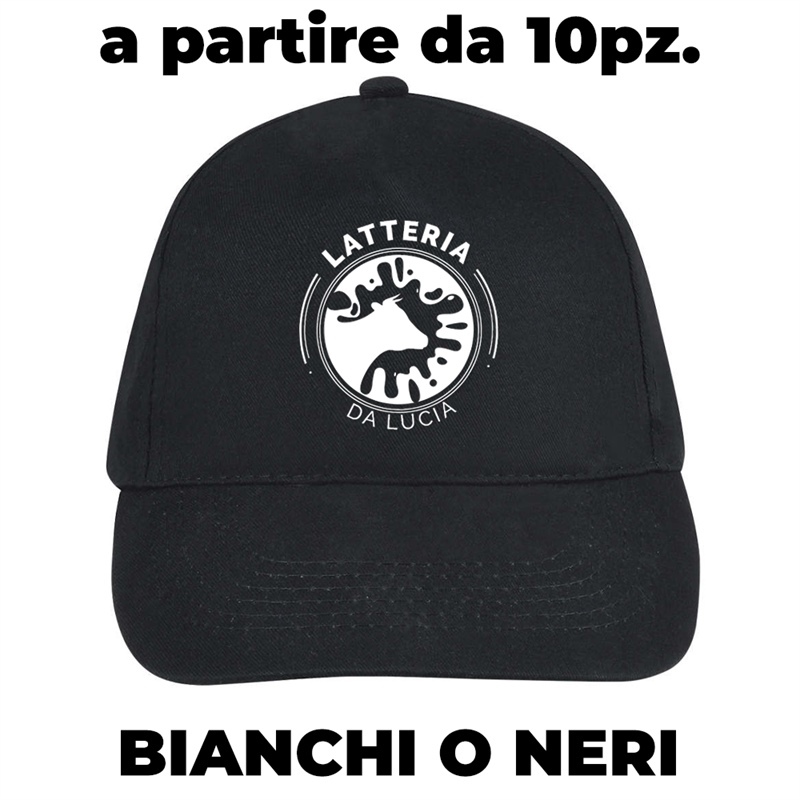 Cappellini con visiera personalizzati