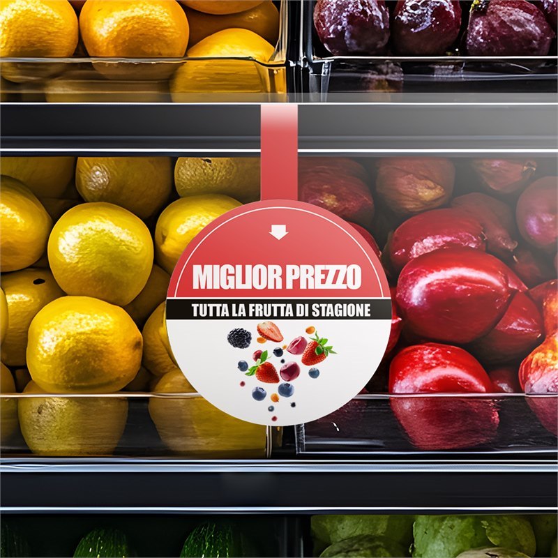 Wobbler pubblicitari - cerchio 10cm - Personalizzati