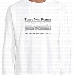 Felpa - Times New Roman