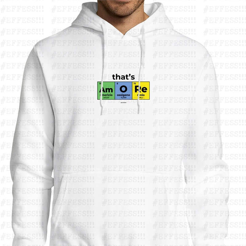 Felpa con Cappuccio - That's AmORe