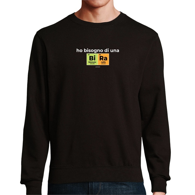 Felpa - Ho bisogno di una BiRa