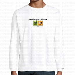 Felpa - Ho bisogno di una BiRa