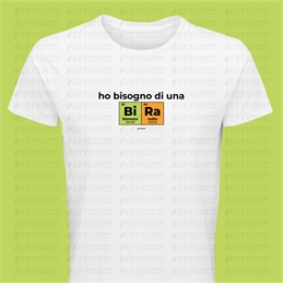 T-Shirt - Ho bisogno di una BiRa
