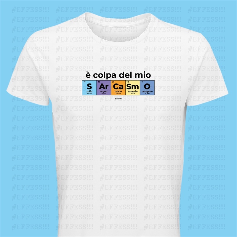 T-Shirt - È colpa del mio sarcasmo