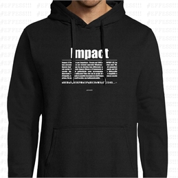 Felpa con Cappuccio - Impact
