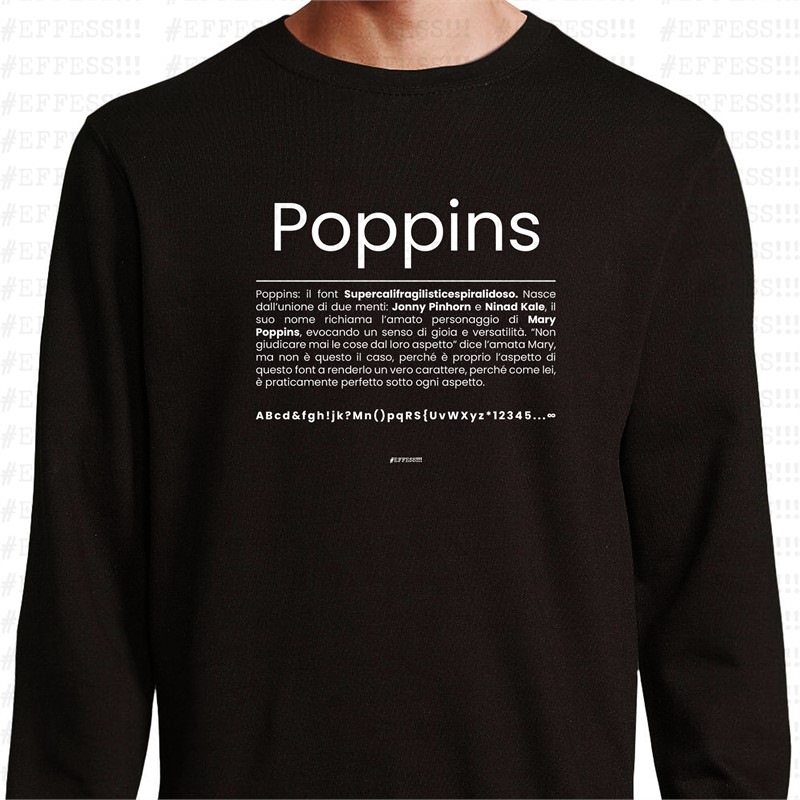 Felpa - Poppins Felpa - Poppins