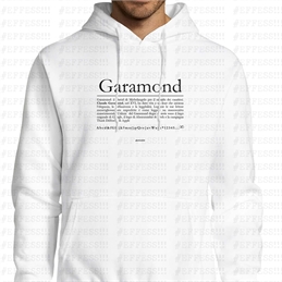 Felpa con Cappuccio - Garamond
