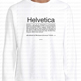 Felpa - Helvetica