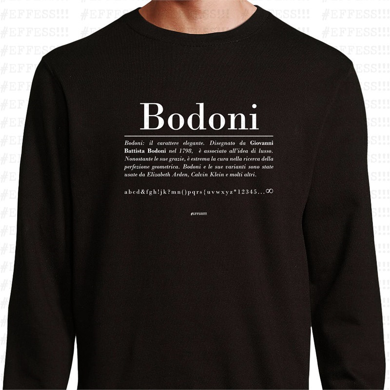 Felpa - Bodoni