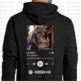 Felpa con cappuccio - San Valentino - CODICE SPOTIFY