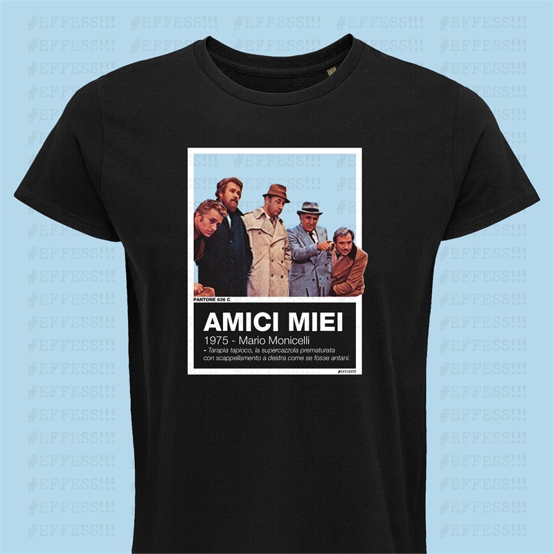 T-Shirt Pantoni Cinematografici - Amici Miei - Pantone 636C