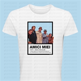 T-Shirt Pantoni Cinematografici - Amici Miei - Pantone 636C