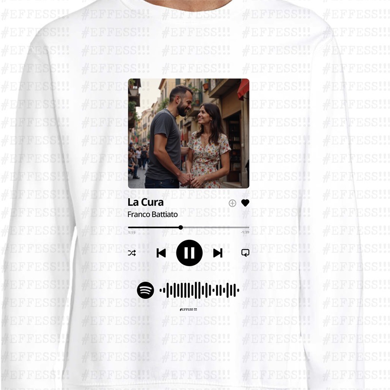 Felpa - San Valentino - CODICE SPOTIFY