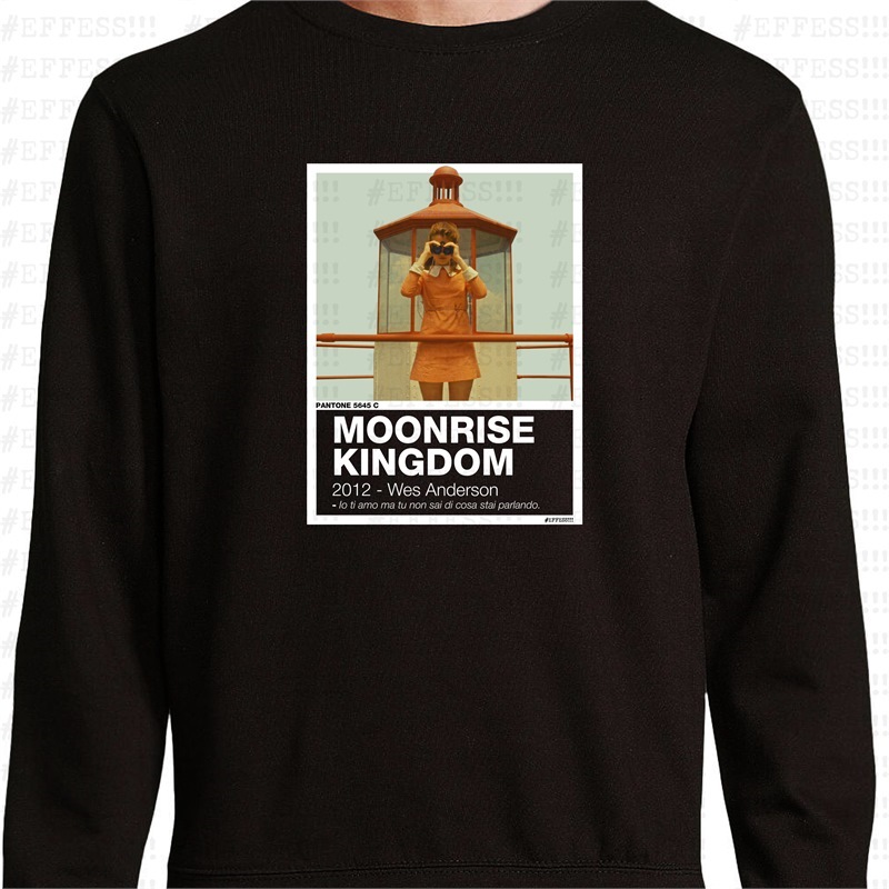 Felpa Pantoni Cinematografici - Moonrise Kingdom - Pantone 5645C