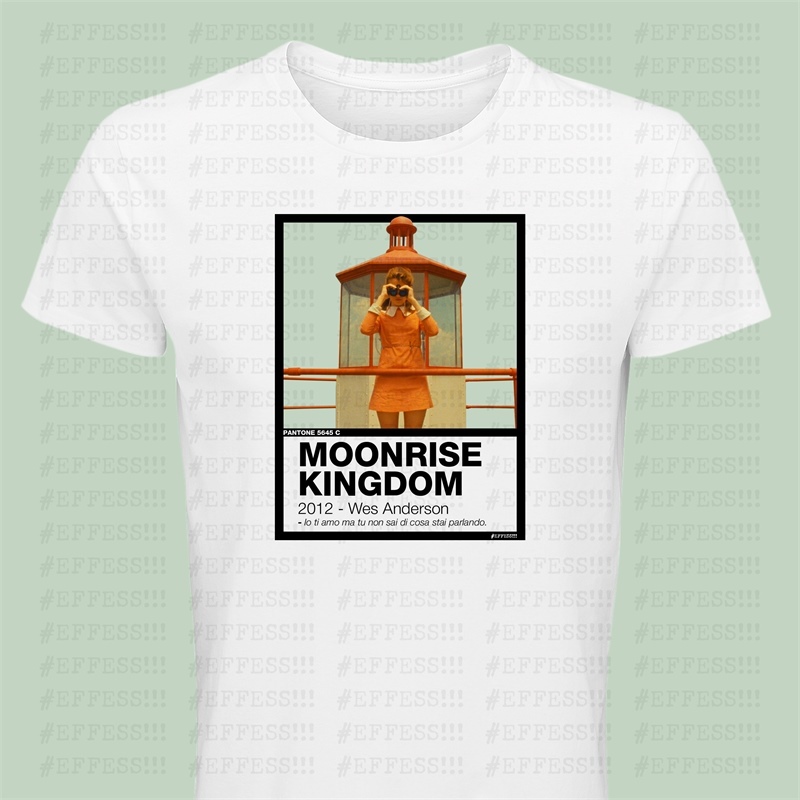 T-Shirt Pantoni Cinematografici - Moonrise Kingdom - Pantone 5645C