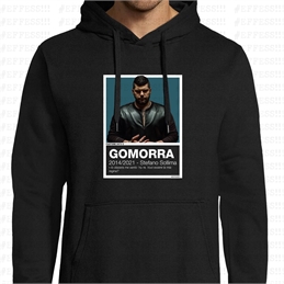 Felpa con Cappuccio - Pantoni Cinematografici - Gomorra - Pantone 5473C