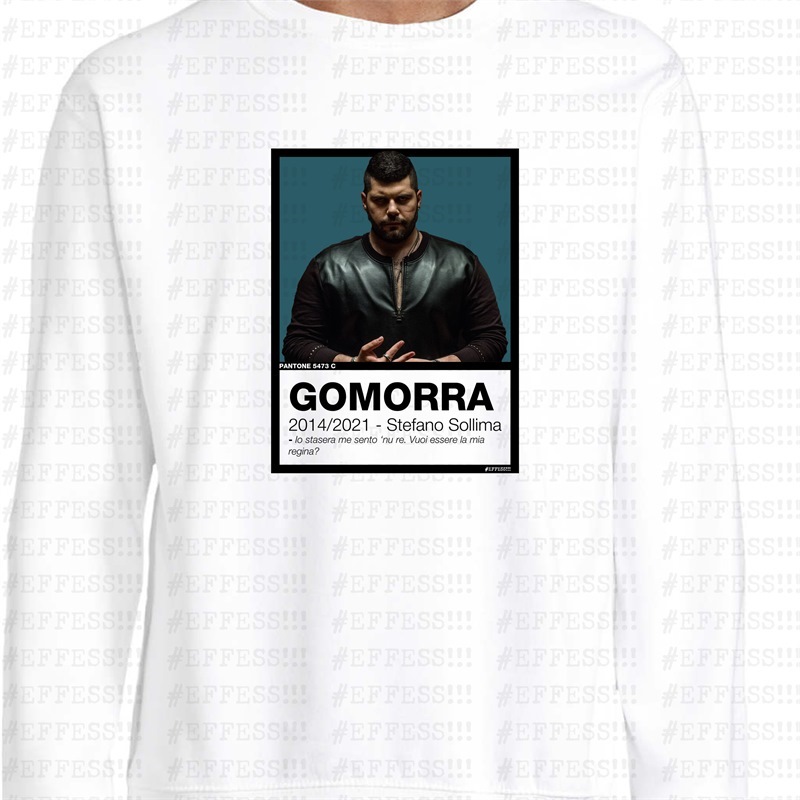 Felpa Pantoni Cinematografici - Gomorra - Pantone 5473C