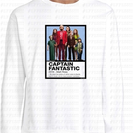 Felpa Pantoni Cinematografici - Captain Fantastic - Pantone 278C