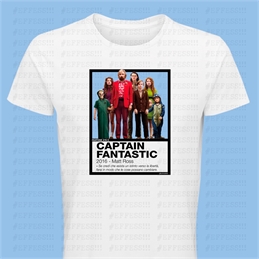 T-Shirt Pantoni Cinematografici - Captain Fantastic - Pantone 278C
