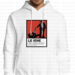 Felpa con Cappuccio - Pantoni Cinematografici - Le Iene - Pantone 1788C