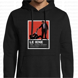 Felpa con Cappuccio - Pantoni Cinematografici - Le Iene - Pantone 1788C