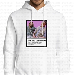 Felpa con Cappuccio - Pantoni Cinematografici - The Big Lebowski - Pantone 514C