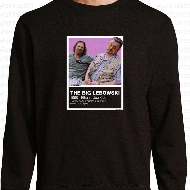 Felpa Pantoni Cinematografici - The Big Lebowski - Pantone 514C