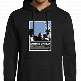 Felpa con Cappuccio - Pantoni Cinematografici - Donnie Darko - Pantone 652C