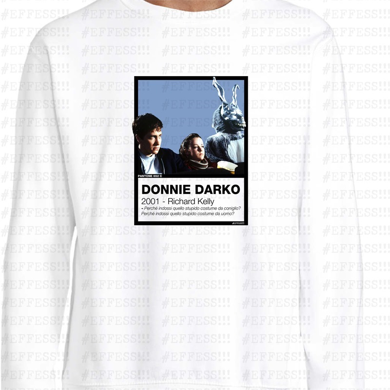 Felpa Pantoni Cinematografici - Donnie Darko - Pantone 652C