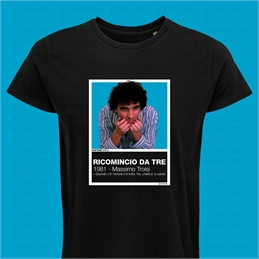 T-Shirt Pantoni Cinematografici - Ricomincio da Tre - Pantone 313C