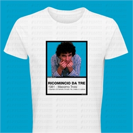 T-Shirt Pantoni Cinematografici - Ricomincio da Tre - Pantone 313C