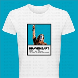 T-Shirt Pantoni Cinematografici - Braveheart - Pantone 7703C