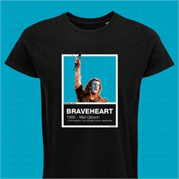 T-Shirt Pantoni Cinematografici - Braveheart - Pantone 7703C