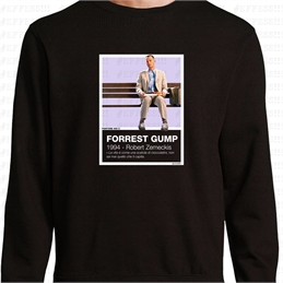 Felpa Pantoni Cinematografici - Forrest Gump - Pantone 665C